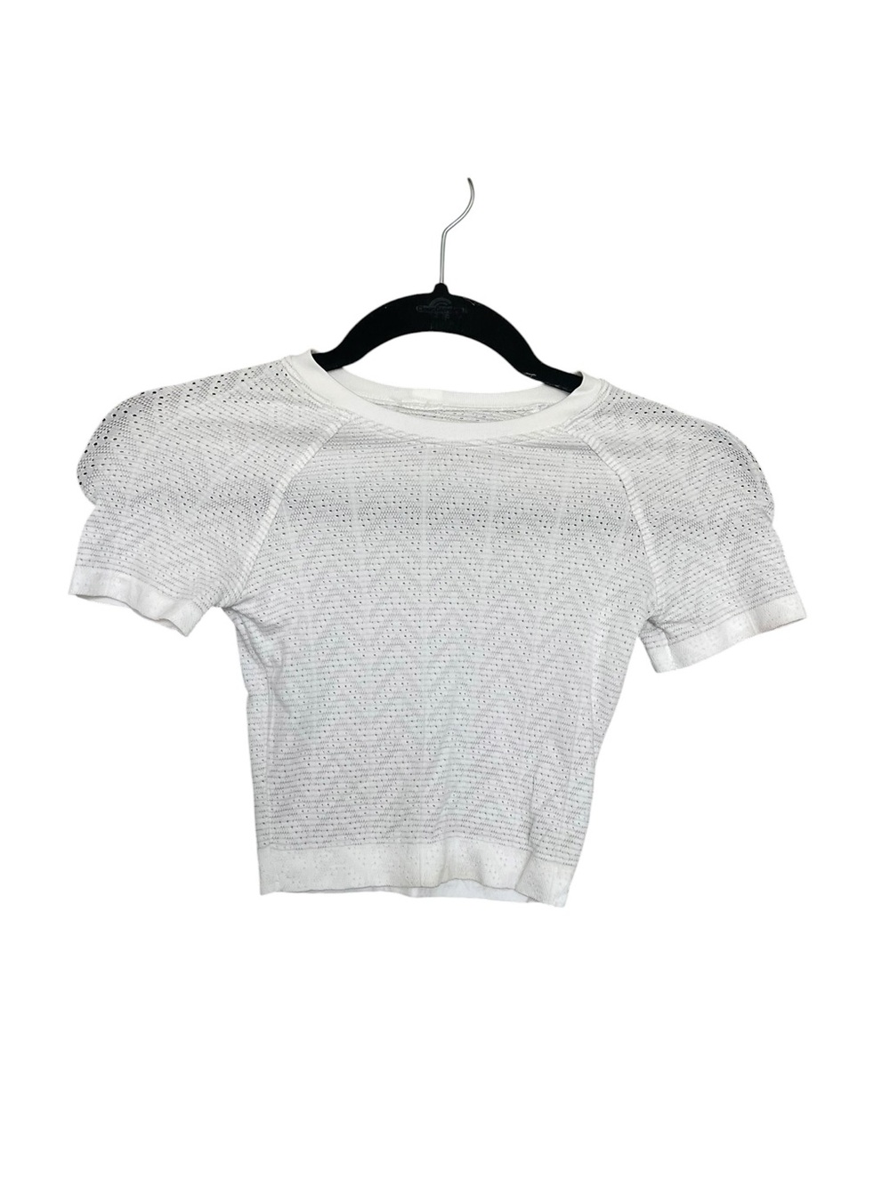 Lululemon White Short Sleeve Top